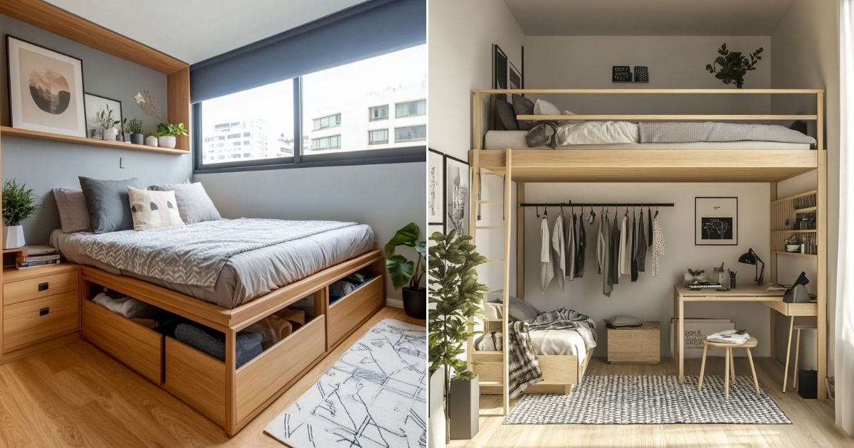 10 Clever Small Bedroom Ideas to Maximize Space and Style
