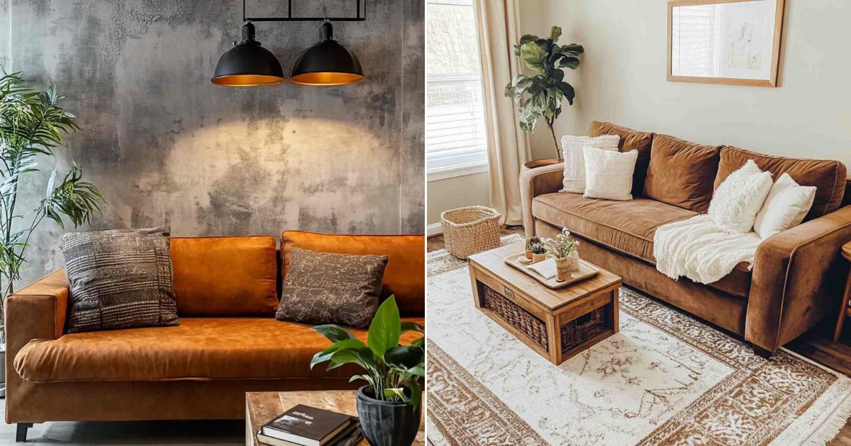 20 Stunning Brown Couch Living Room Ideas You’ll Love