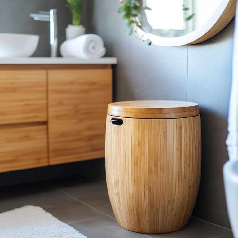 21 Creative Bathroom Trash Can Ideas to Match Any Style