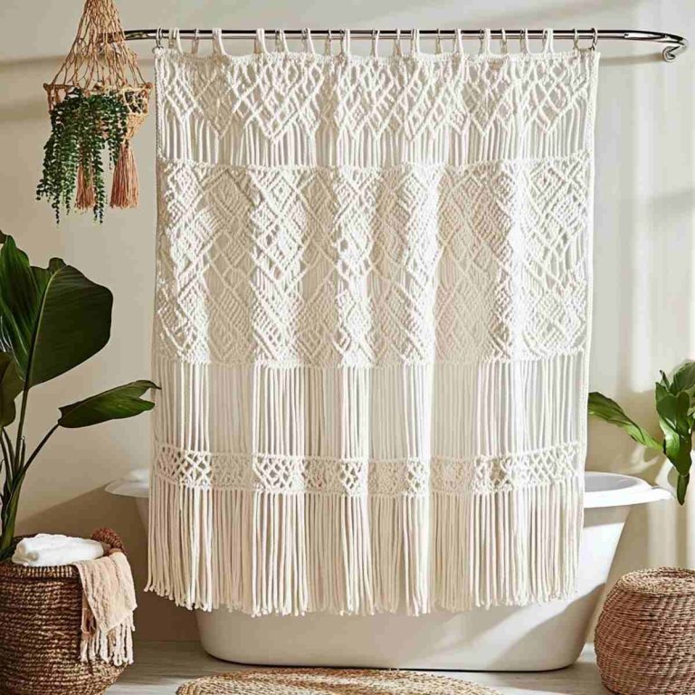 20 Small Bathroom Shower Curtain Ideas That Maximize Space