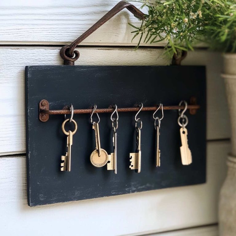 25 Creative Entryway Key Holder Ideas to Keep Your Keys Organized