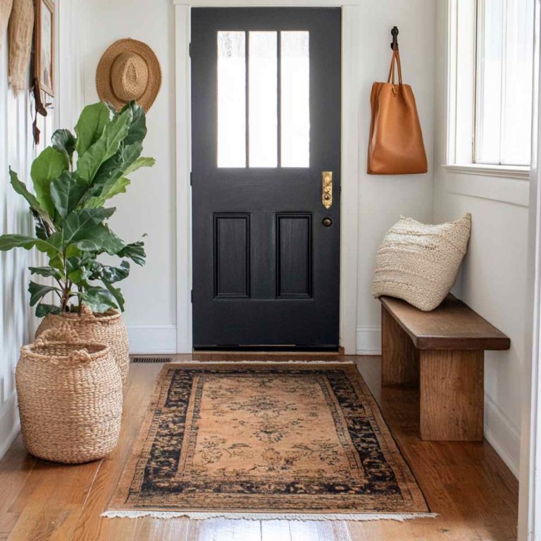 20 Small Entryway Rug Ideas That Instantly Add Charm