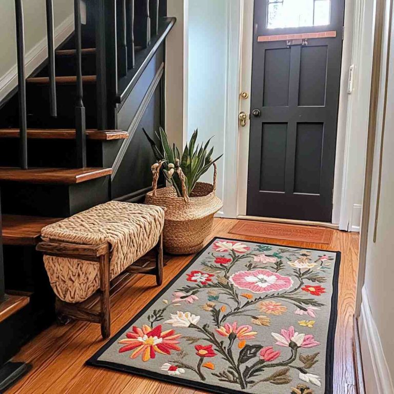 20 Small Entryway Rug Ideas That Instantly Add Charm