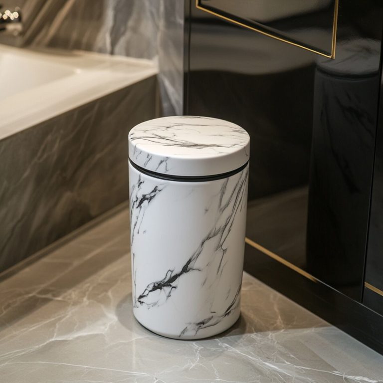 21 Creative Bathroom Trash Can Ideas to Match Any Style