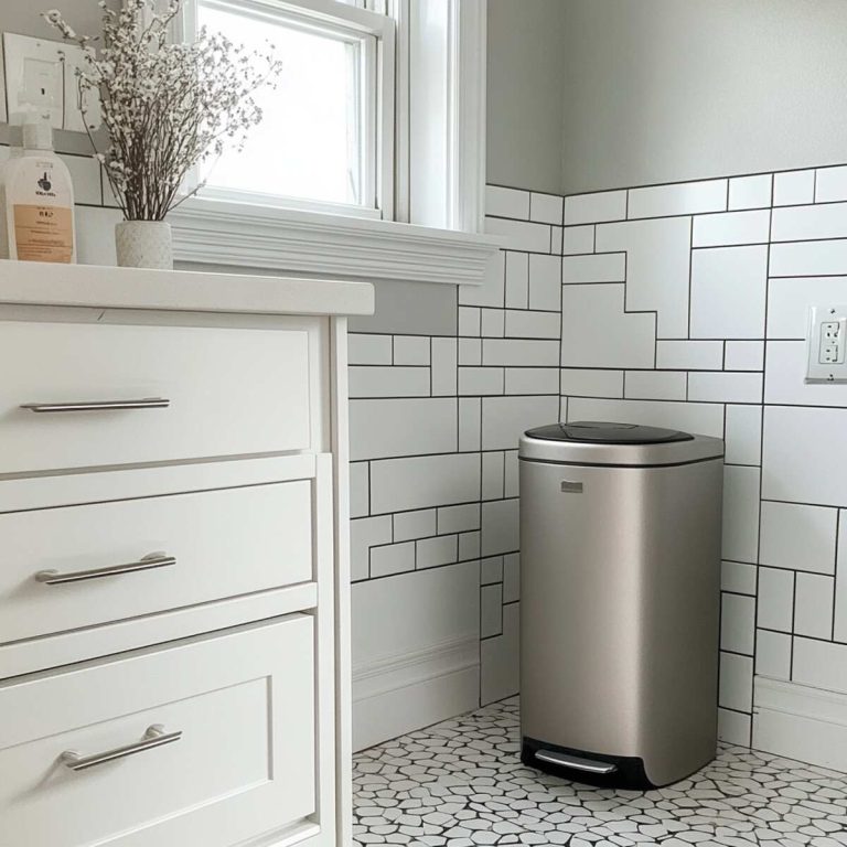 21 Creative Bathroom Trash Can Ideas to Match Any Style