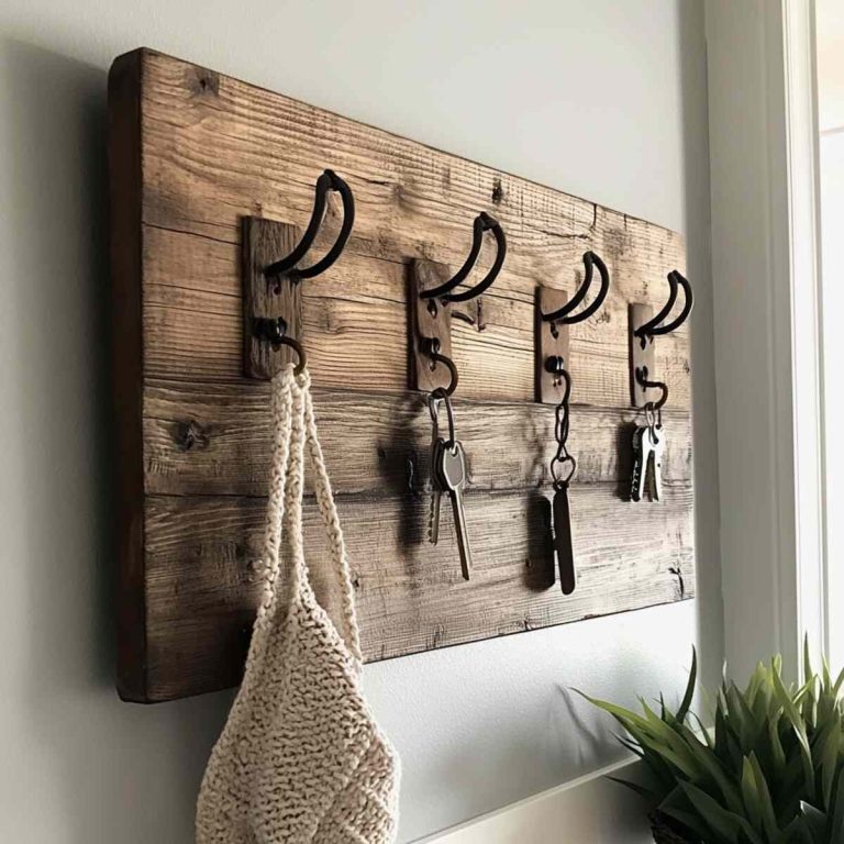 25 Creative Entryway Key Holder Ideas to Keep Your Keys Organized