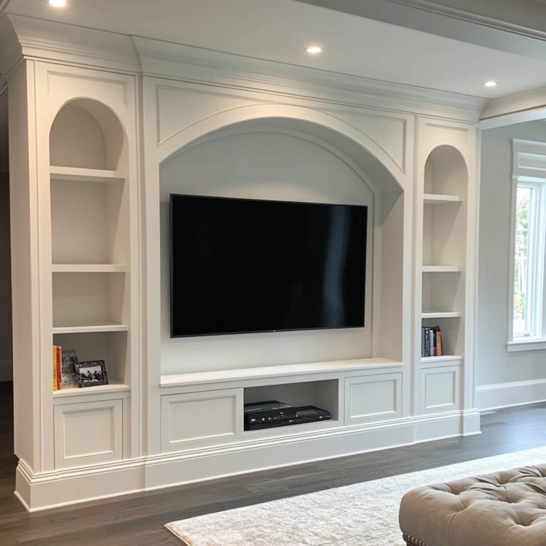 25 Living Room TV Wall Ideas You’ll Love! - Happy Home Hour