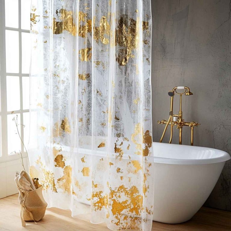20 Small Bathroom Shower Curtain Ideas That Maximize Space
