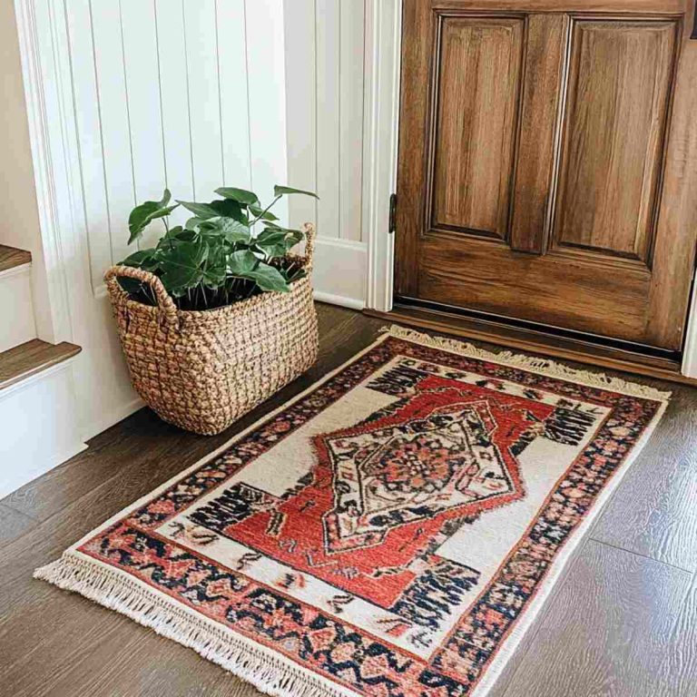 20 Small Entryway Rug Ideas That Instantly Add Charm