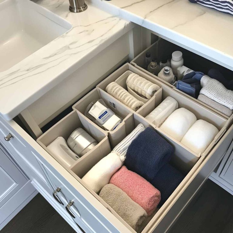 20 Affordable Bathroom Closet Organization Ideas