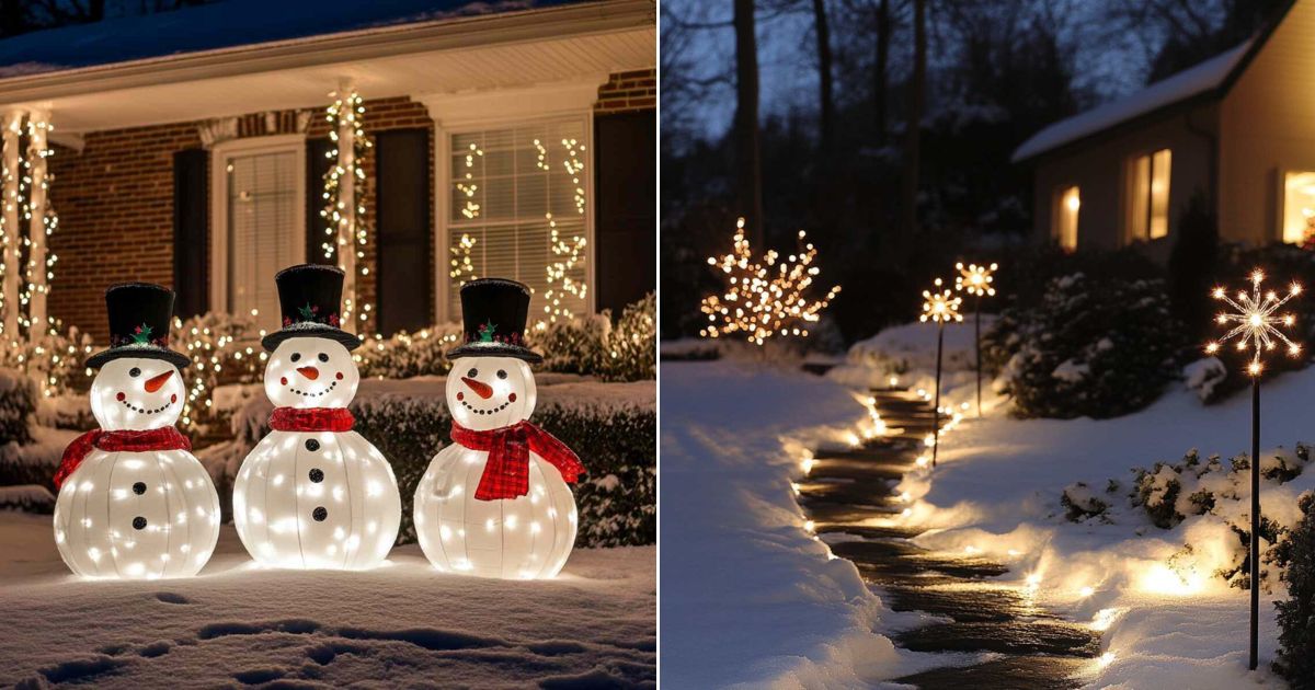 23 Festive and Fun Outdoor Christmas Decor Ideas You’ll Love