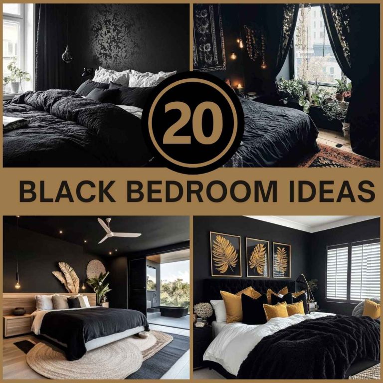 20 Inspiring Black Bedroom Ideas for a Sophisticated Look