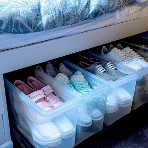 25 Smart Under Bed Shoe Storage Ideas to Maximize Space