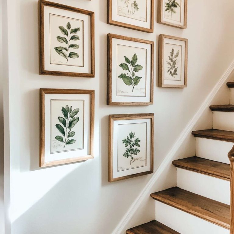 Wall Decor Near Stairs