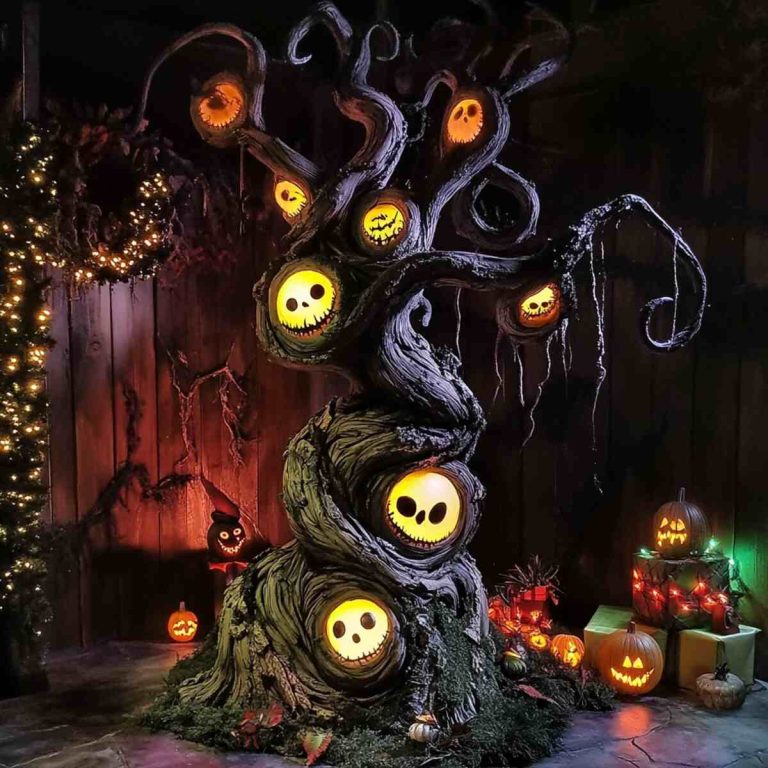 25 Nightmare Before Christmas Tree Ideas for a Spooky Holiday Season