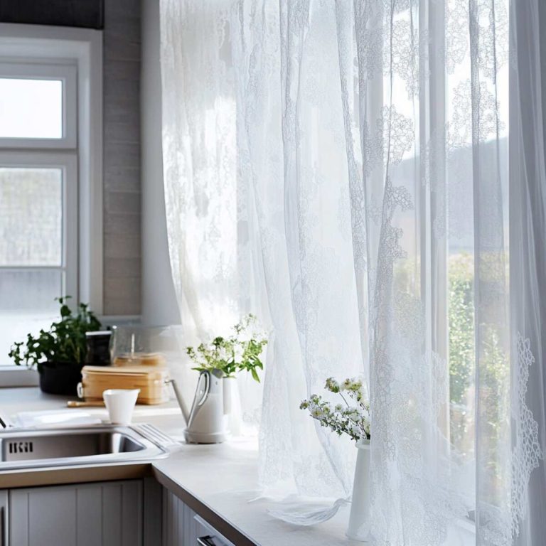 25 Stylish Kitchen Window Curtain Ideas to Upgrade Your Space
