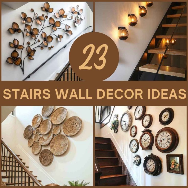 23 Unique Stairs Wall Decor Ideas for a Stunning Home Makeover