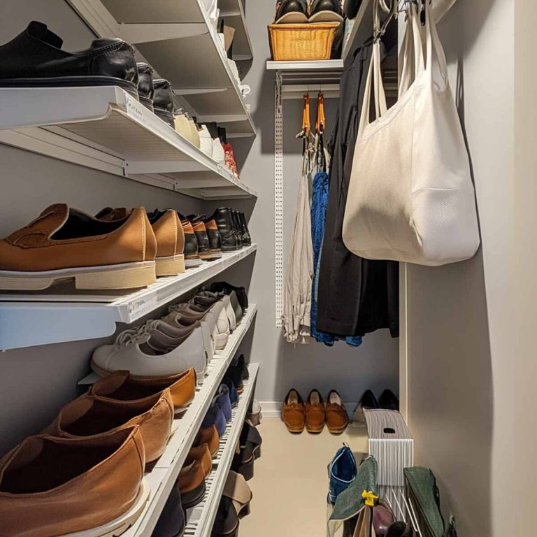 21 Space-Saving Shoe Organization Ideas for Small Closets