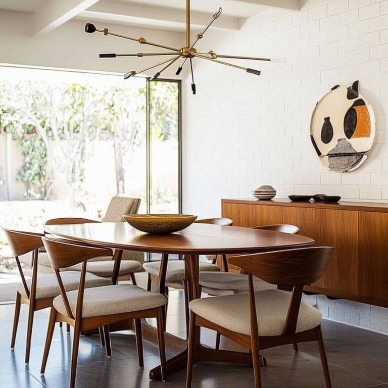 Curated visual reference: Visual Reference: 23 Mid Century Modern Dining Room Ideas For A Stylish