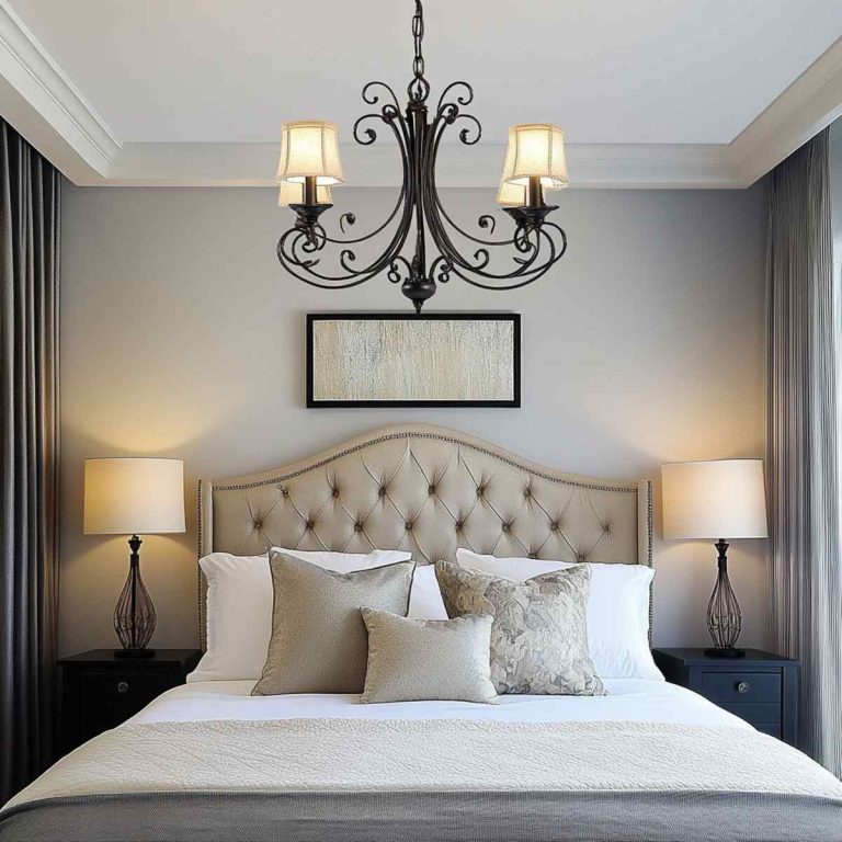 19 Bedroom Chandelier Ideas to Make Your Bedroom Shine