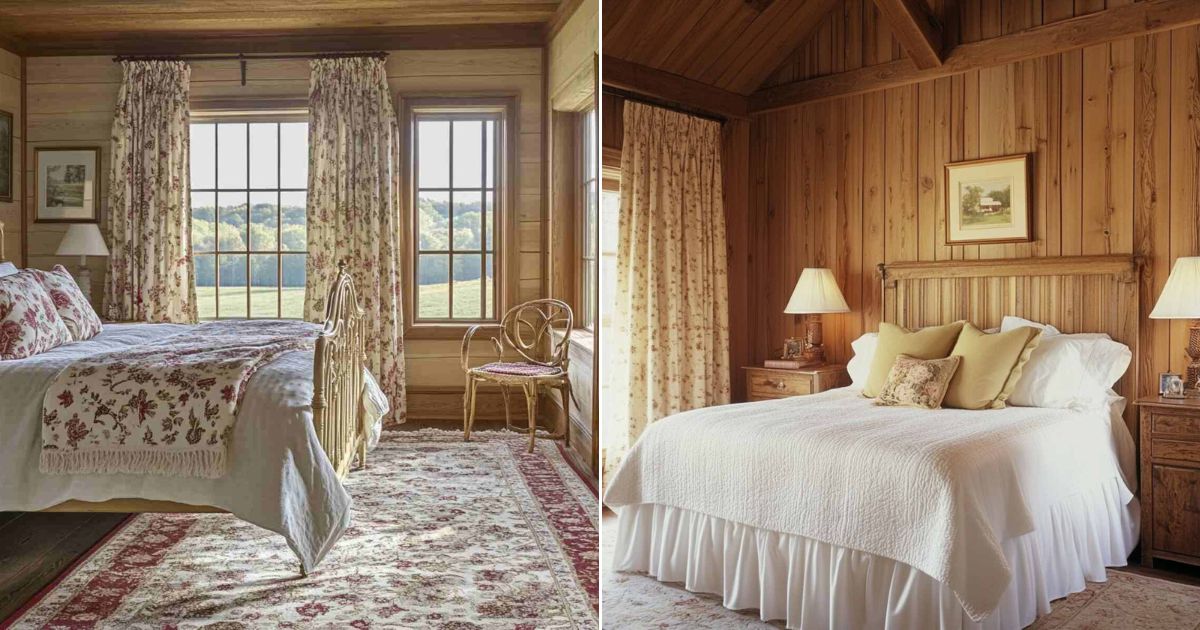 19 Rustic & Charming Country Bedroom Ideas You’ll Love