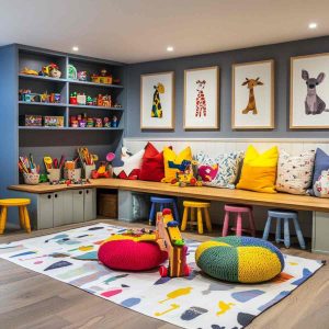 20 Basement Playroom Ideas for Active and Quiet Play