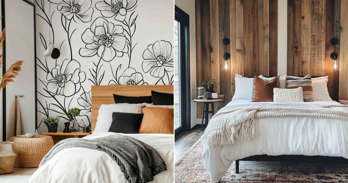 25 Beautiful Bedroom Accent Wall Ideas for a Stylish Makeover