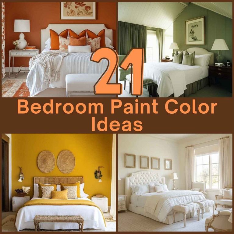 21 Bedroom Paint Color Ideas for a Relaxing Space