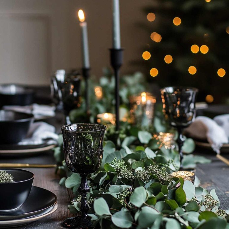 20 Black Dining Table Decor Ideas That Will Impress Your Guests
