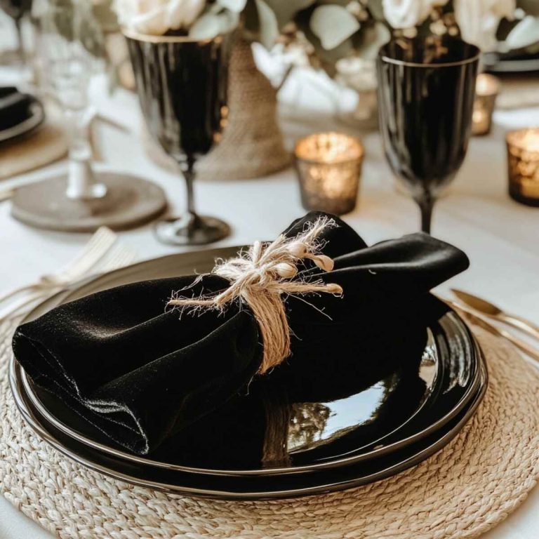 20 Black Dining Table Decor Ideas That Will Impress Your Guests