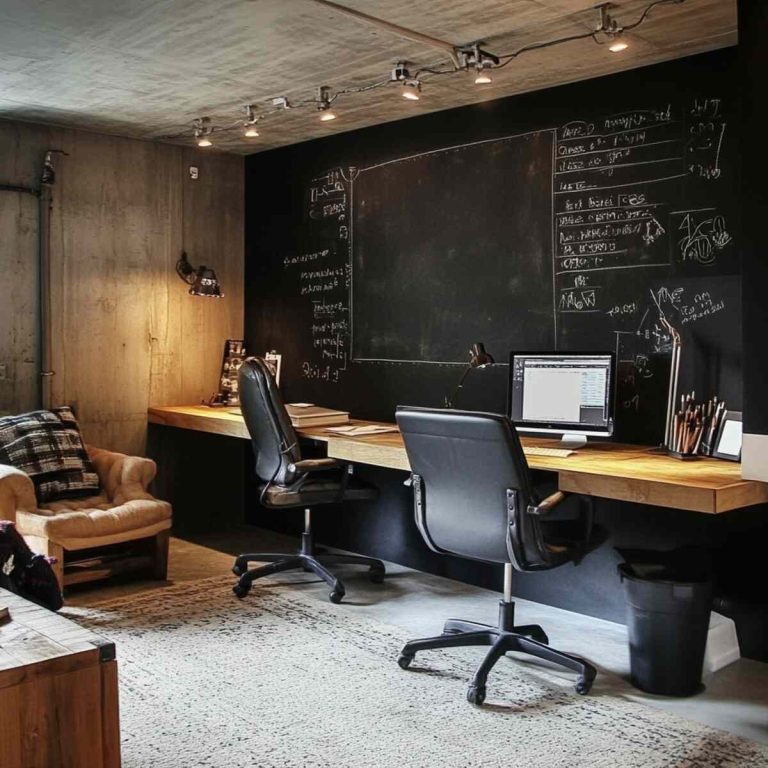 25 Inspiring Basement Office Ideas for a Cozy Workspace