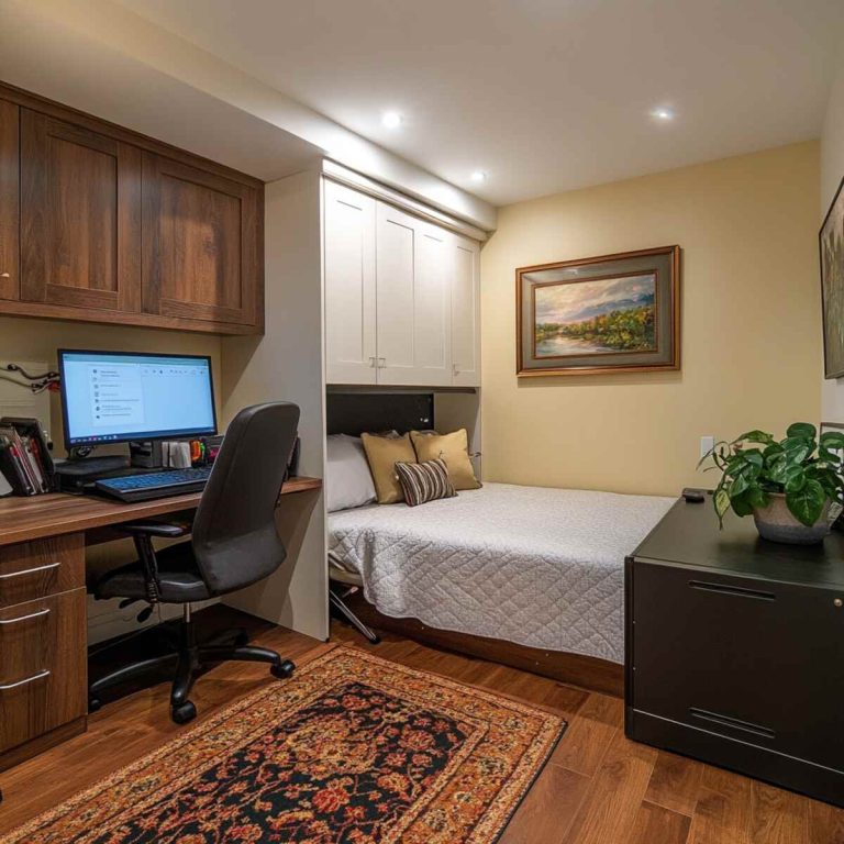 25 Inspiring Basement Office Ideas for a Cozy Workspace