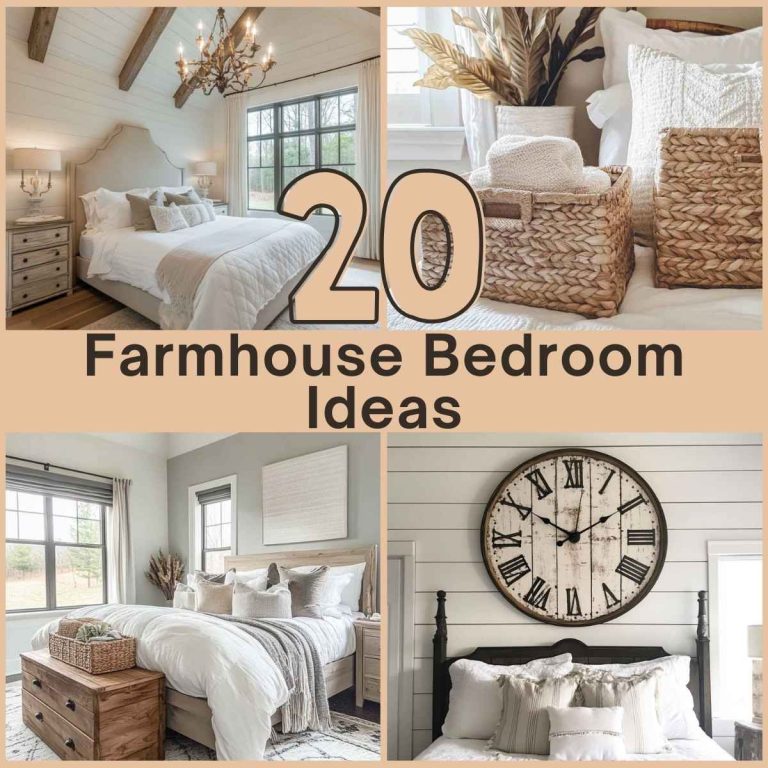 20 Farmhouse Bedroom Ideas to Add Style and Warmth to Your Home