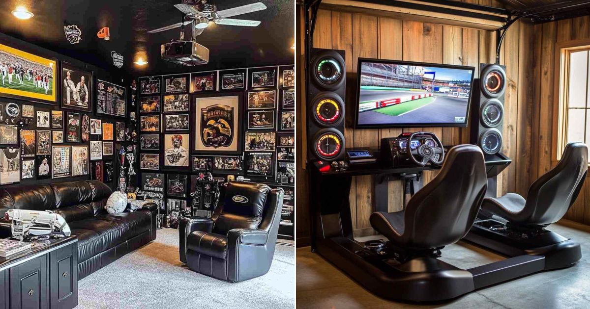20 Garage Man Cave Ideas for the Ultimate Hangout Spot