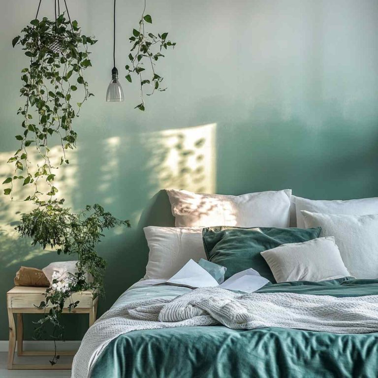25 Simple and Beautiful Green Bedroom Ideas You’ll Love