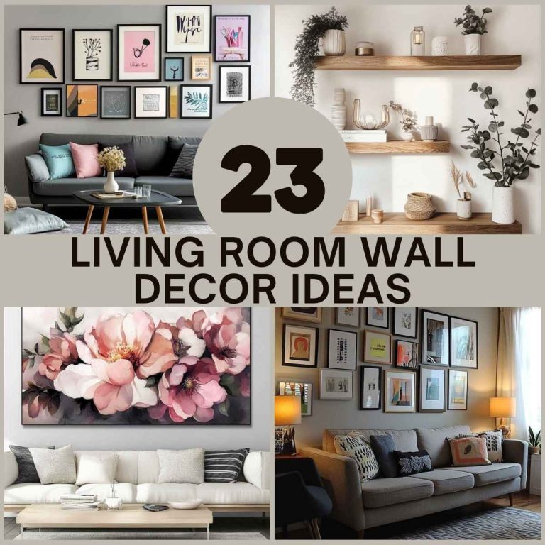 23 Stylish Living Room Wall Decor Ideas You’ll Love