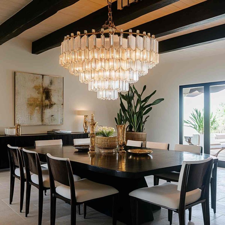 Eclectic Dining Room Chandelier: Elevate Your Space with Unique Lighting Design
