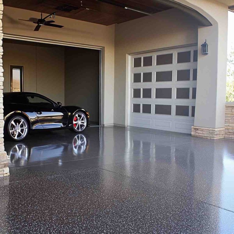 21 Stylish and Durable Garage Floor Ideas You’ll Love
