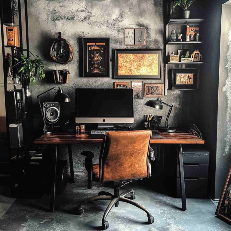25 Inspiring Basement Office Ideas for a Cozy Workspace
