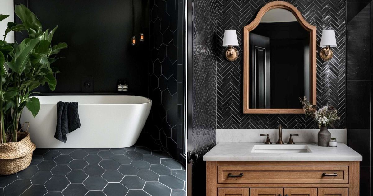 19 Elegant Black Bathroom Ideas for a Bold Makeover