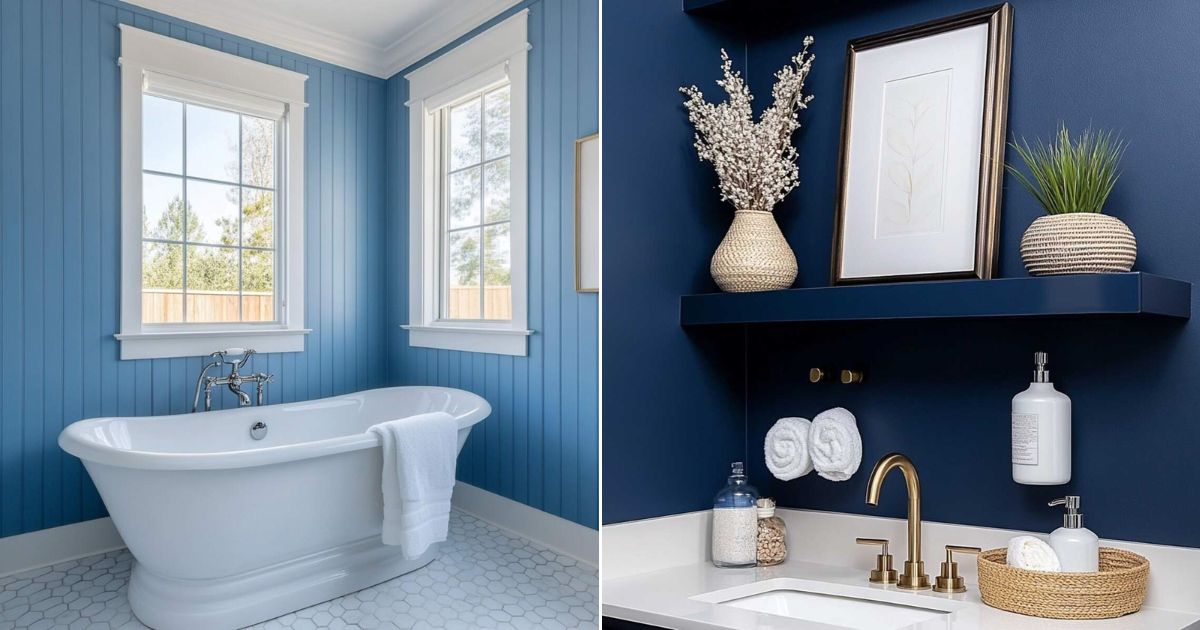 19 Beautiful Blue Bathroom Ideas to Refresh Your Space