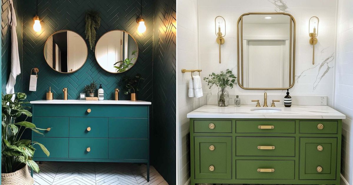 25 Green Bathroom Ideas to Create a Fresh and Relaxing Space