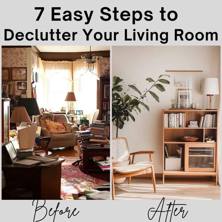 How to Declutter Living Room Spaces and Keep Them Tidy for Good