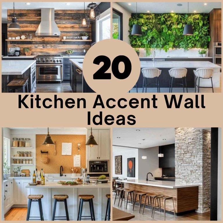 20 Creative Kitchen Accent Wall Ideas for Every Style