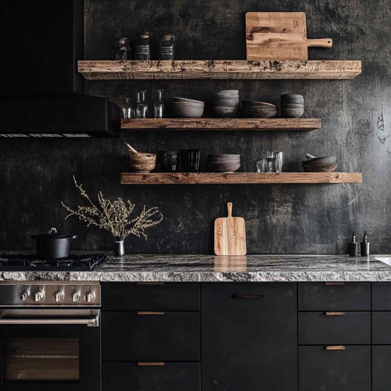 25 Black and Wood Kitchen Ideas That Combine Style and Comfort