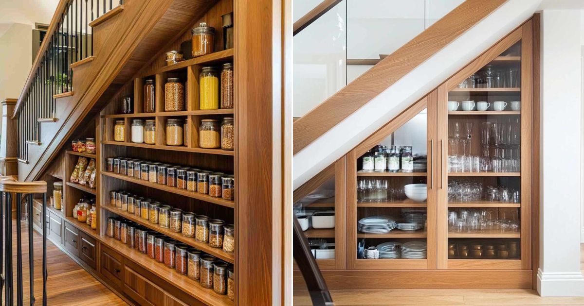 21 Creative Under Stairs Pantry Ideas to Maximize Storage