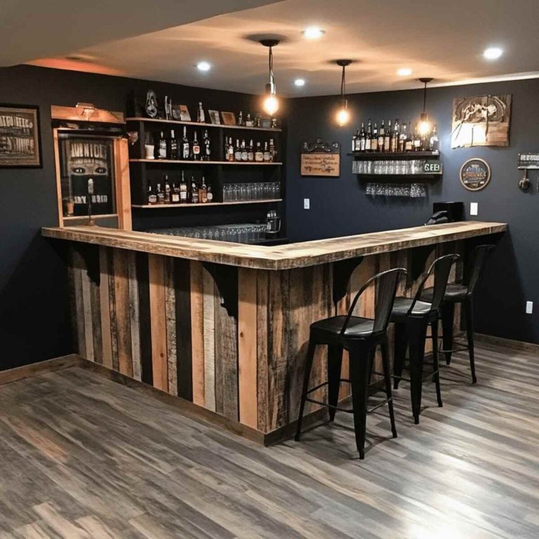 23 Must-See Finished Basement Bar Ideas You’ll Love