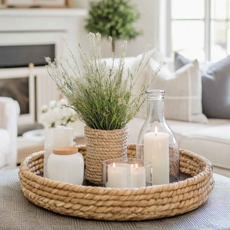 21 Easy Living Room Table Centerpiece Ideas You’ll Love