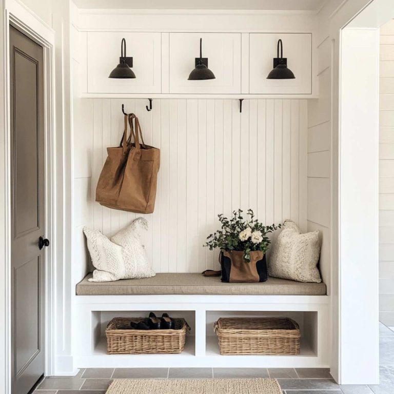 25 Smart Small Mudroom Ideas Entryway to Maximize Your Space