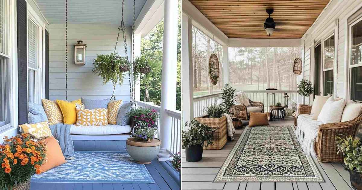23 Front Porch Decor Ideas That Will Make Your Neighbors Jealous